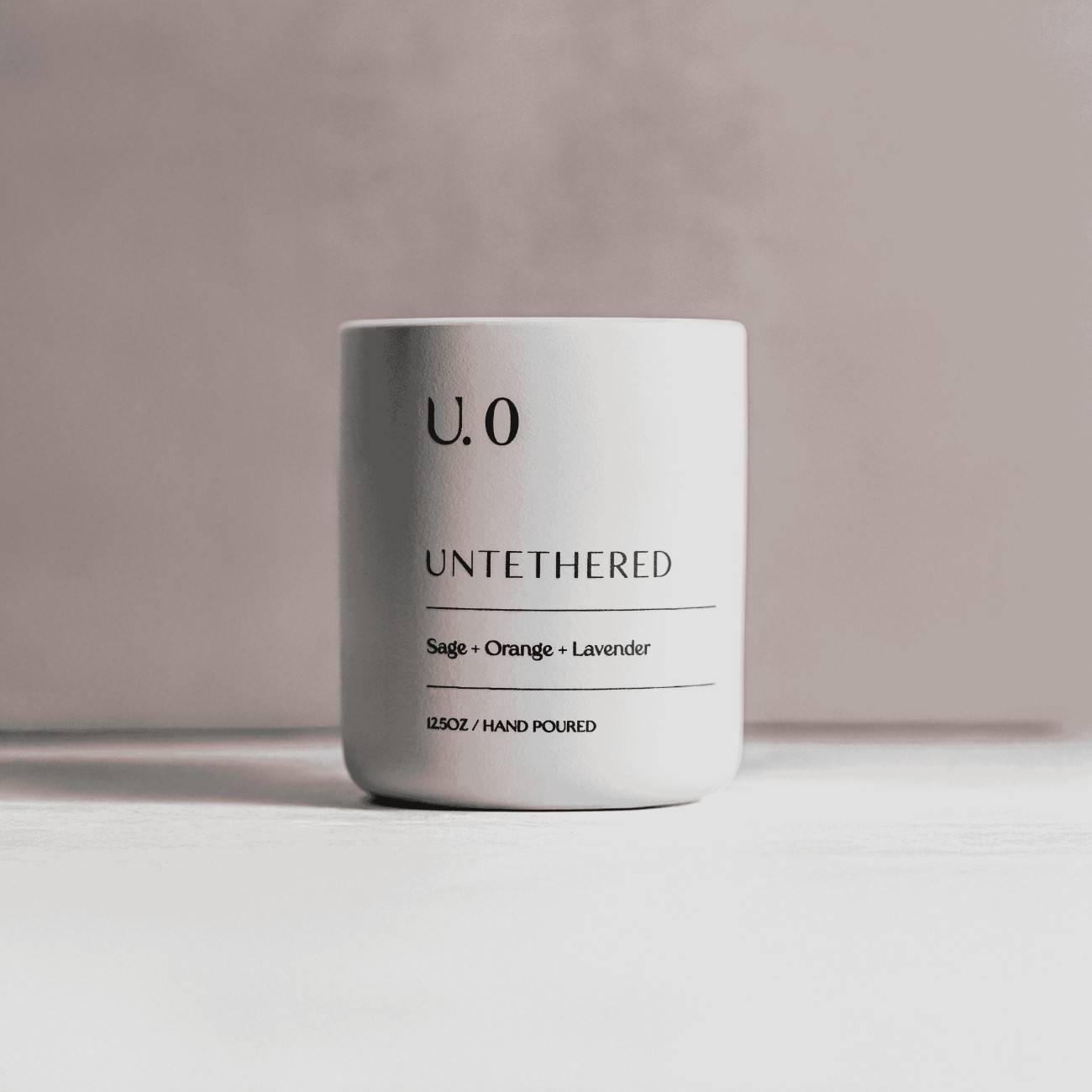 U. 0 Scented Candle - Salted Citrus