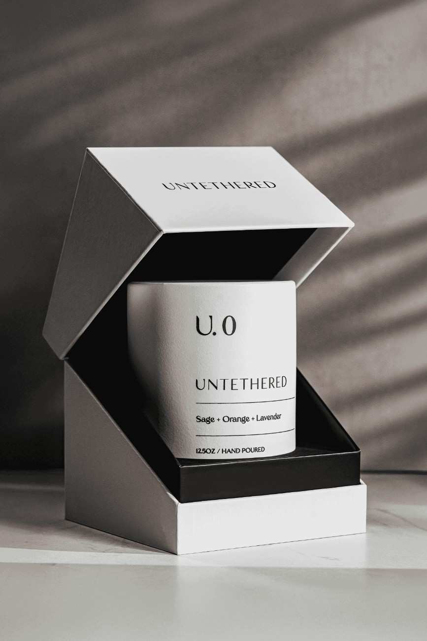 U. 0 Scented Candle - Salted Citrus Candles UNTETHERED 