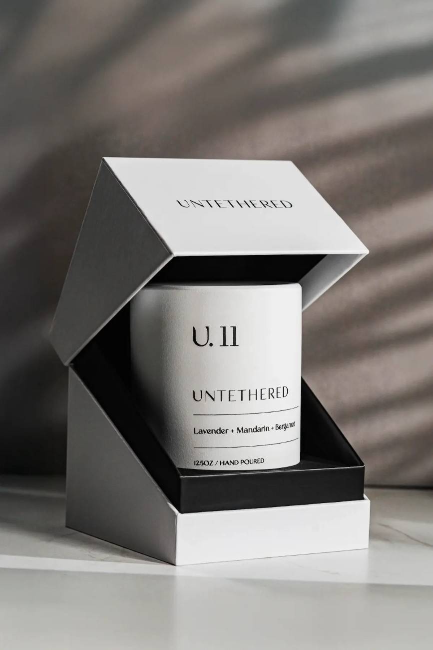 U. 11 Scented Candle - Mandarin Breeze Candles UNTETHERED 