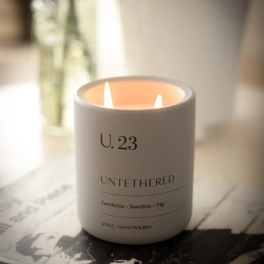 U. 23 Scented Candle - Jasmine Whispers