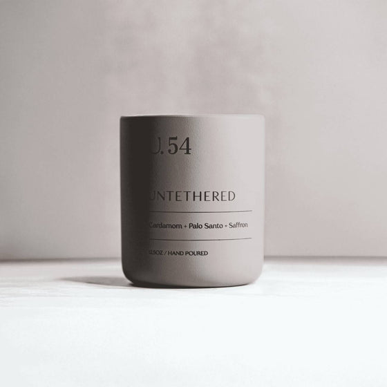 U. 54 Scented Candle - Golden Saffron