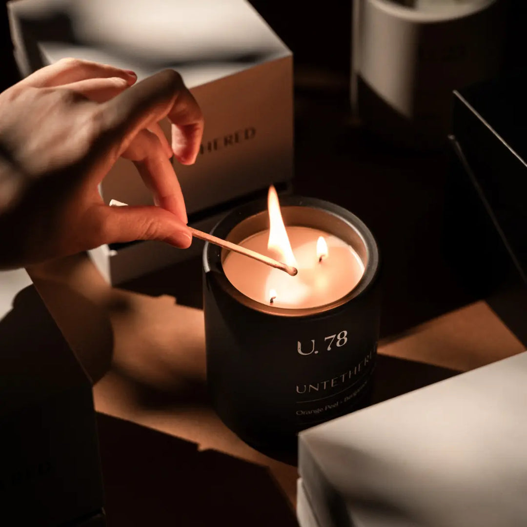 U. 78 Scented Candle - Zesty Amber