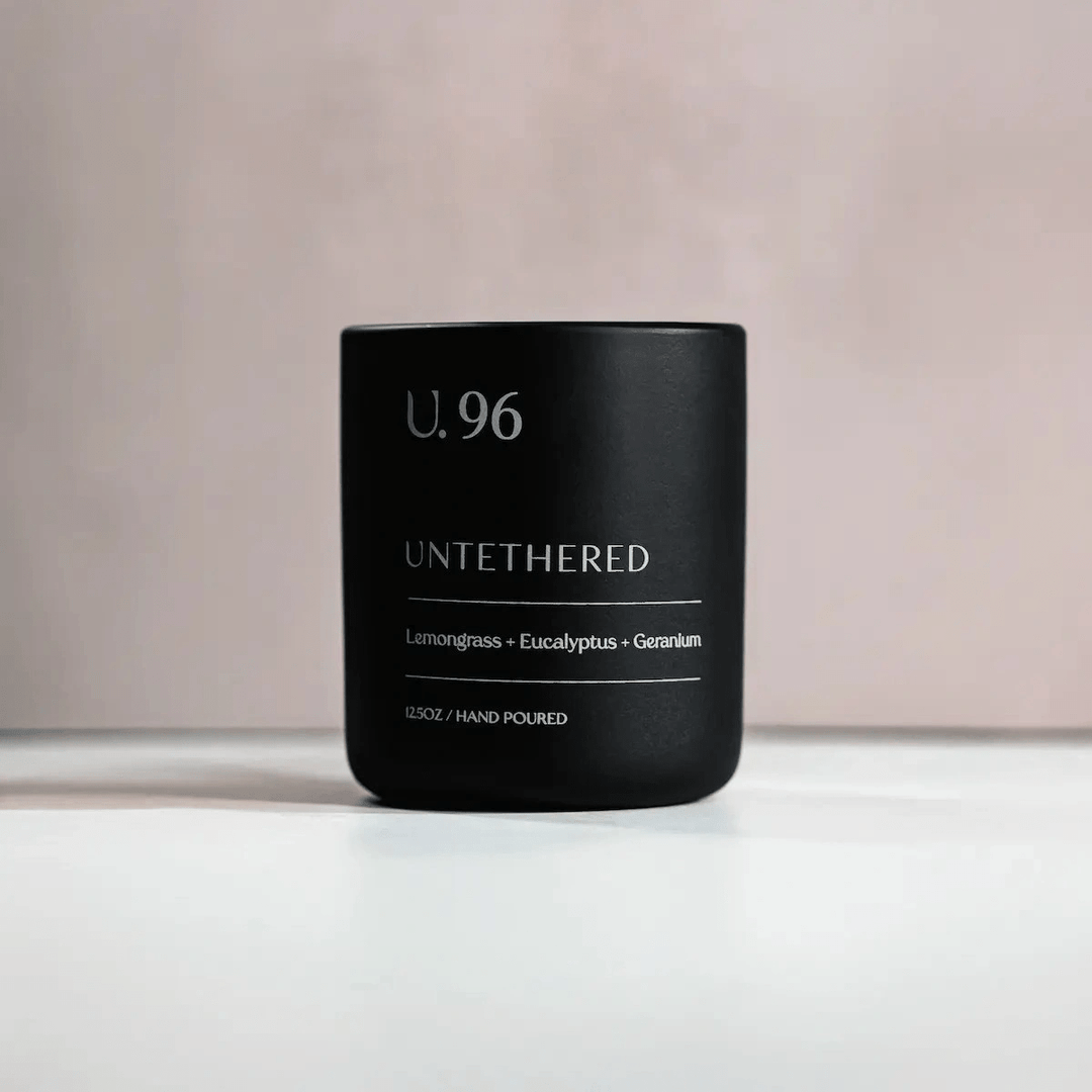 U. 96 Scented Candle - Lemongrass Mist Candles UNTETHERED 