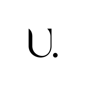 UNTETHERED logo  minimalist black icon of a flame inside a circle representing the brand’s focus on natural, hand-poured candles and home fragrance products.
 